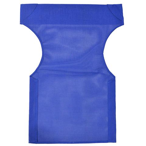 transparent fabric pakoworld for director's chairs color blue for professional use