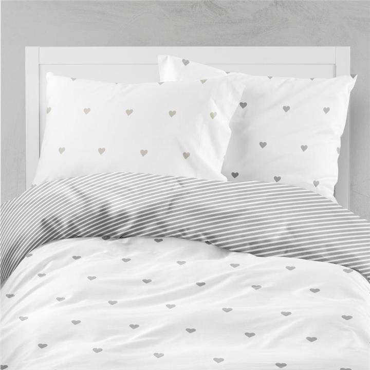 Bedsheet Mix & Match Hearts Single Size