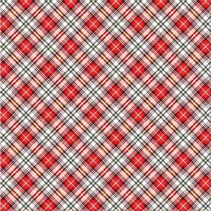 Καρέ Χριστουγεννιάτικο Tartan