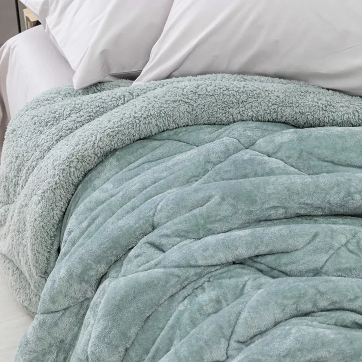 Duvet With Sherpa Cozy Queen Size