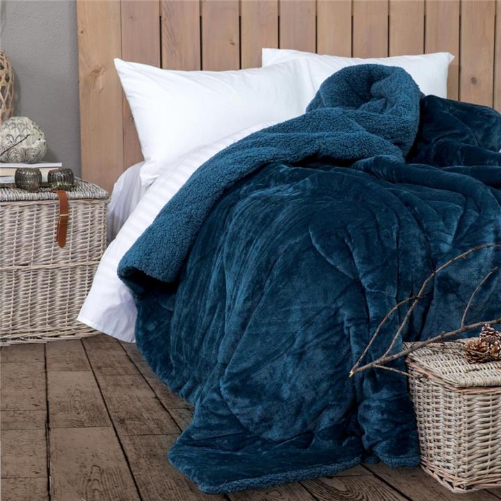 Duvet With Sherpa Cozy Queen Size