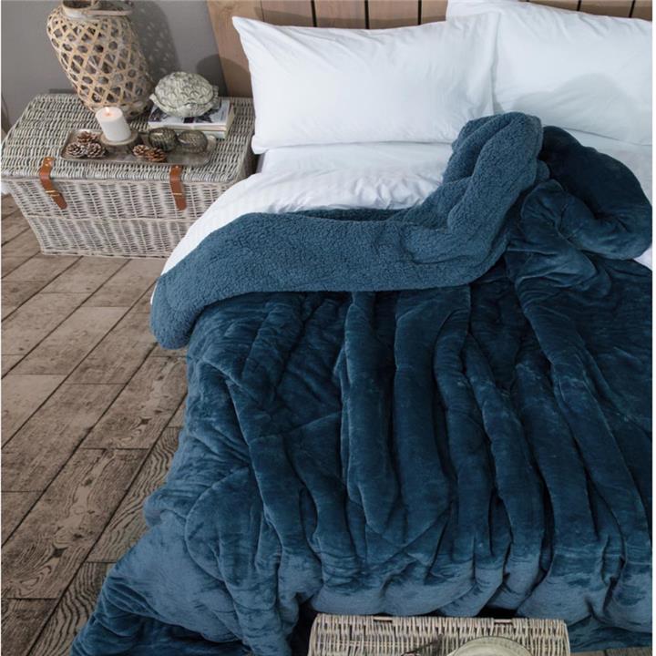 Duvet With Sherpa Cozy Queen Size