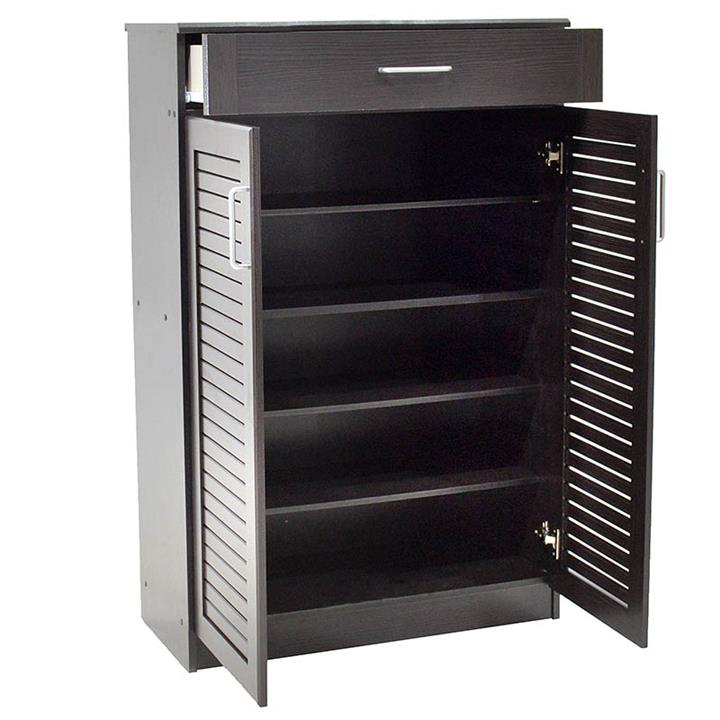 Shoe cabinet Sante pakoworld 20 pairs wenge 80x37x123cm