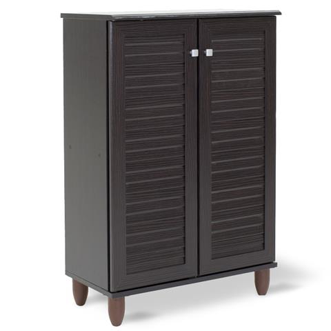 Shoe cabinet SANTΟ pakoworld 10 pairs wenge 60x34.5x91.5cm