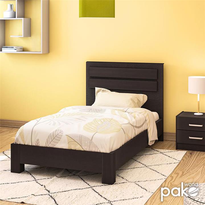 Bed Olympus pakoworld in wenge colour 100x200
