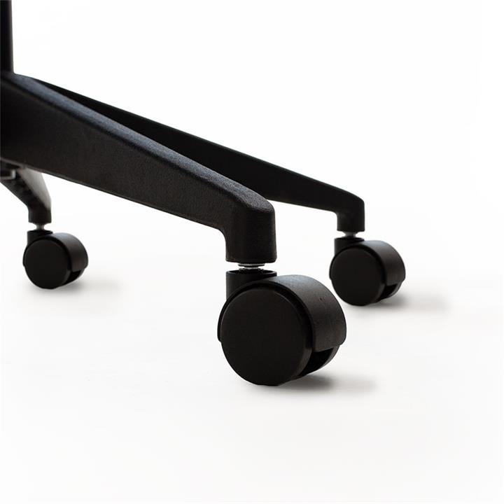 Manager office chair Dolphin pakoworld with fabric mesh in black colour
