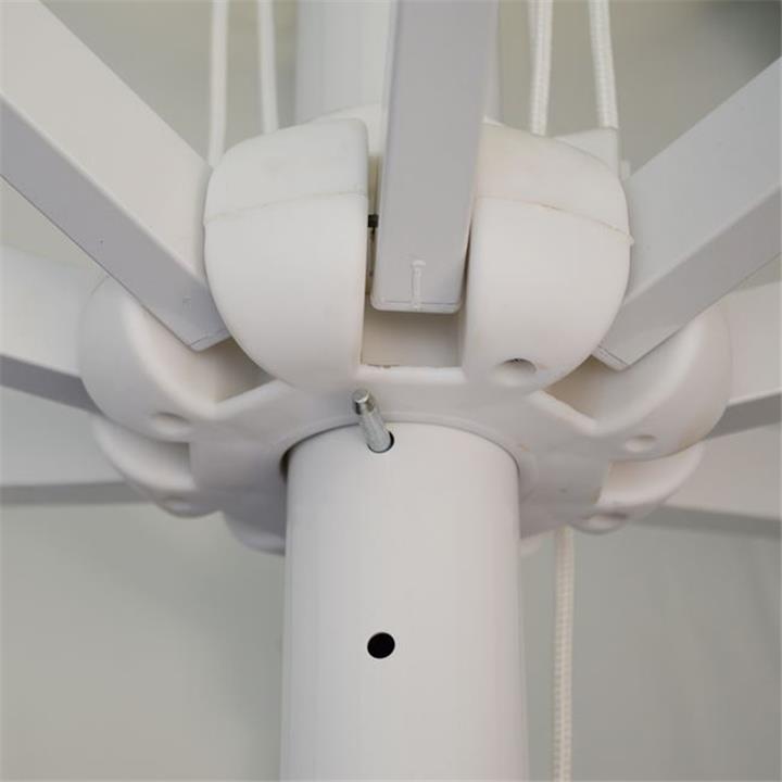 Professional Umbrella Alu 2.5M Cream color One piece Tube HM6005