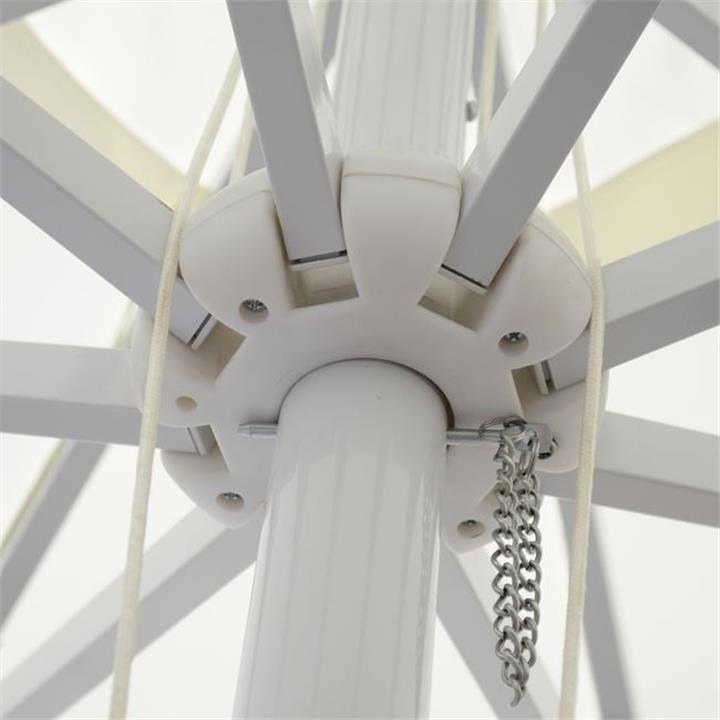 Professional Umbrella Alu 3M Cream color One piece Tube HM6006