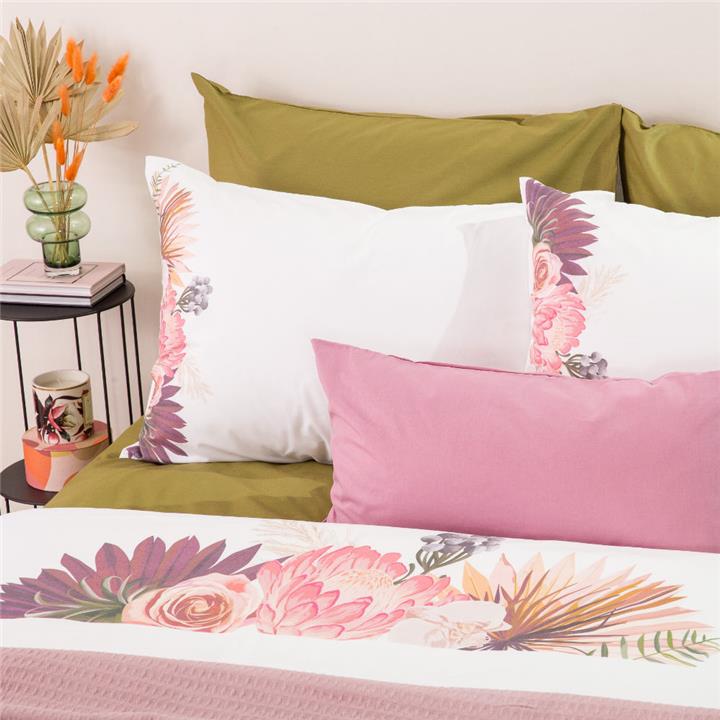 Bedsheet Digital Print Set Paradise Queen Size