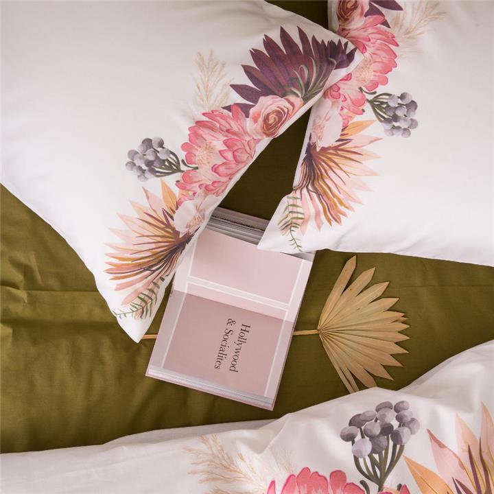 Bedsheet Digital Print Set Paradise Queen Size