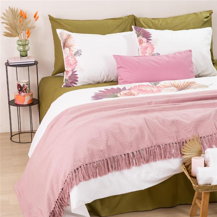 Bedsheet Digital Print Set Paradise Queen Size