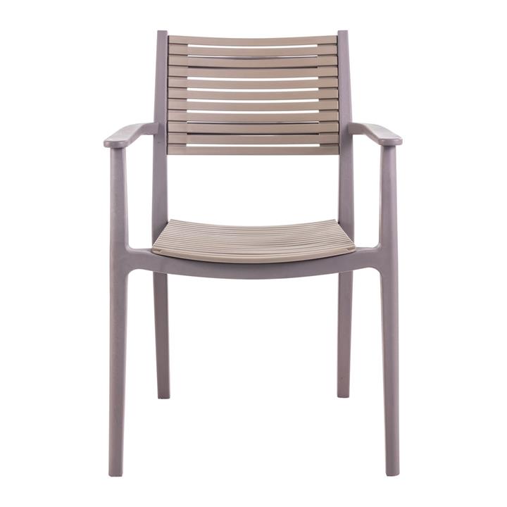 AKRON Πολυθρόνα PP-UV Sand Beige - Tortora