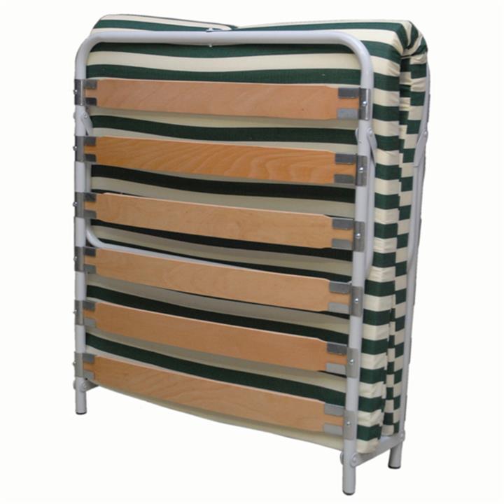 Bed -Camp Bed 6cm foam 180x80 pillow with wooden support