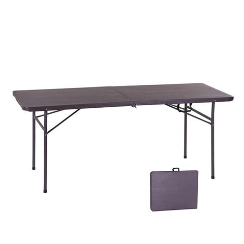 BLOW-Pro Τραπέζι Συνεδρίου - Catering Πτυσσόμενο (Βαλίτσα), HDPE Καρυδί