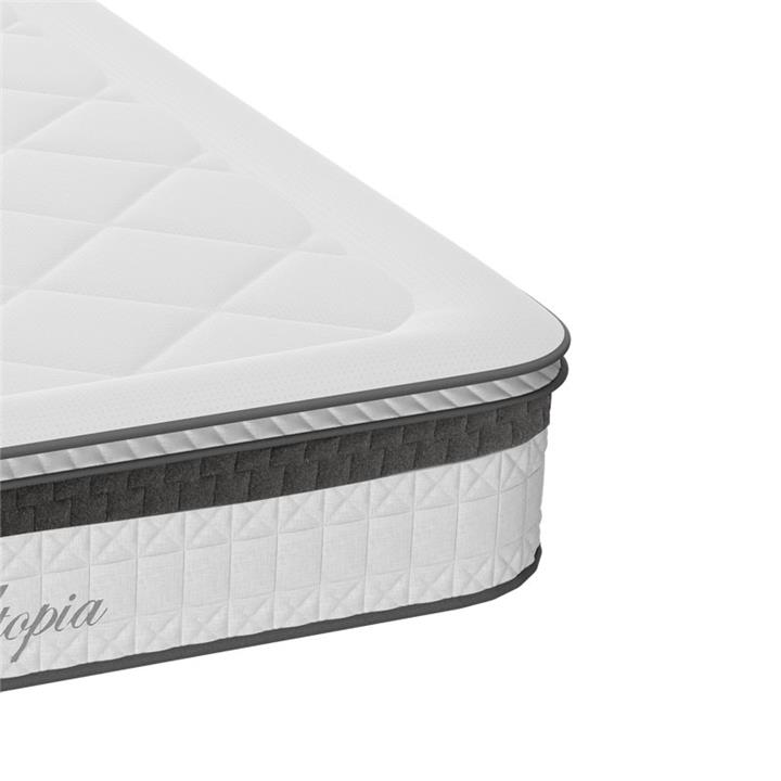 Στρώμα Utopia pakoworld pocket spring με ανώστρωμα 30-32cm 150x200εκ
