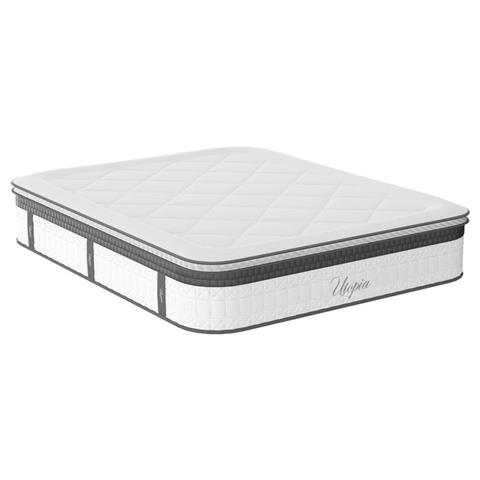 Utopia pakoworld pocket spring mattress with aloe vera top layer 30-32cm 160x200cm