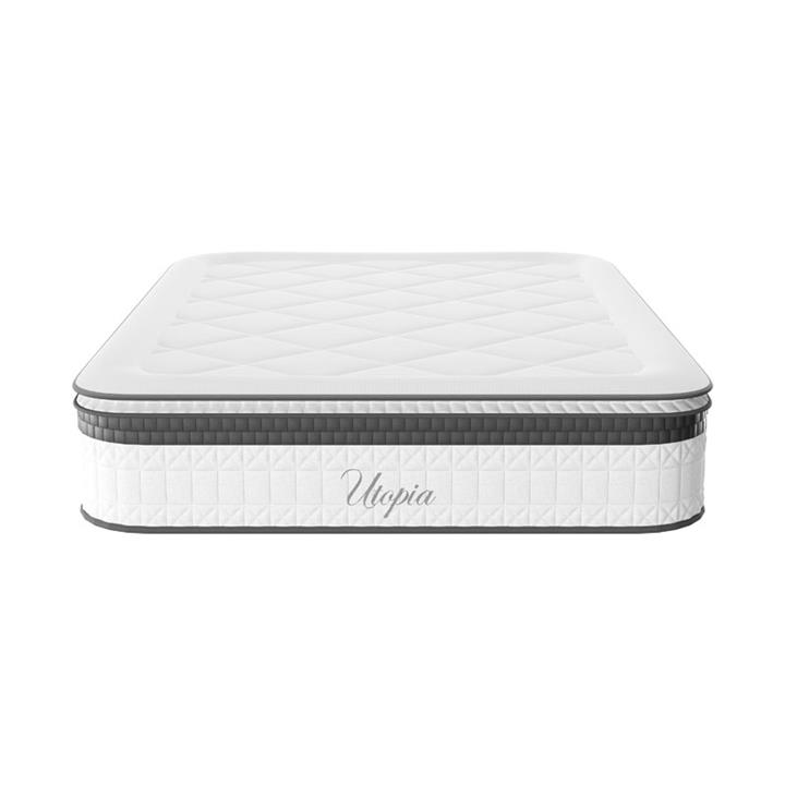 Utopia pakoworld pocket spring mattress with aloe vera top layer 30-32cm 140x200cm