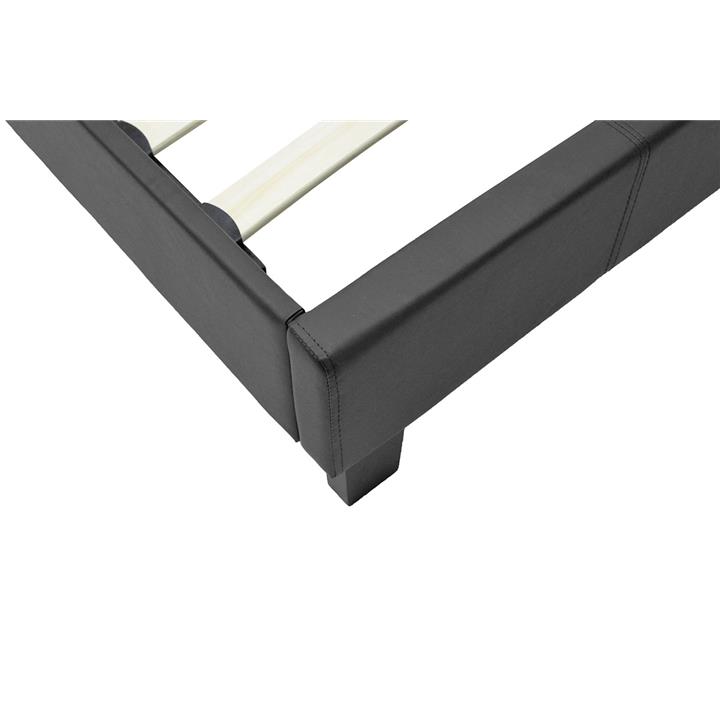 Bed Nevil pakoworld PU black matte 100x200