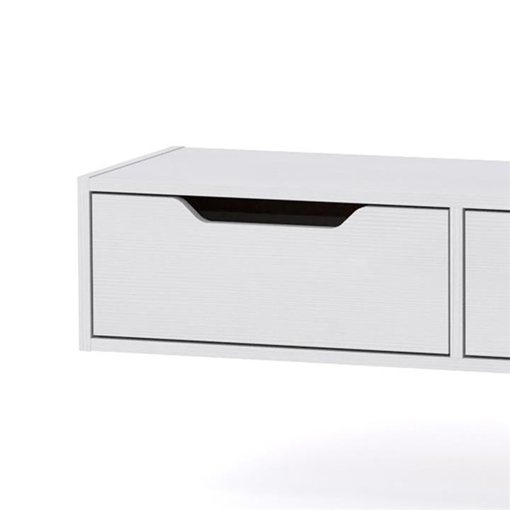Hanging console-toilet Alberto pakoworld white 100x32.5x22cm