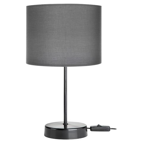 Table lamp PWL-1183 pakoworld Ε27 anthracite-black D22x36.5cm