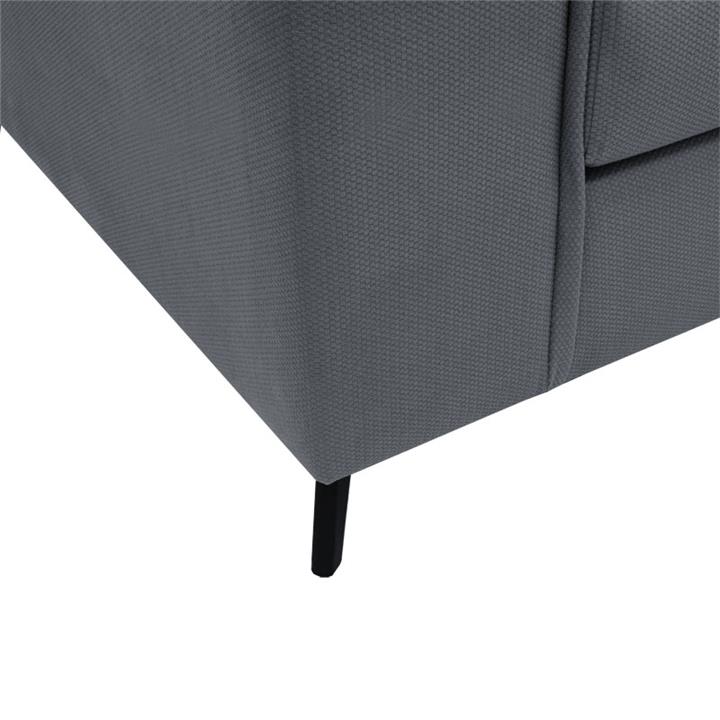 Corner sofa Fabulous pakoworld reversible fabric elephant-ciel 240x165x95cm