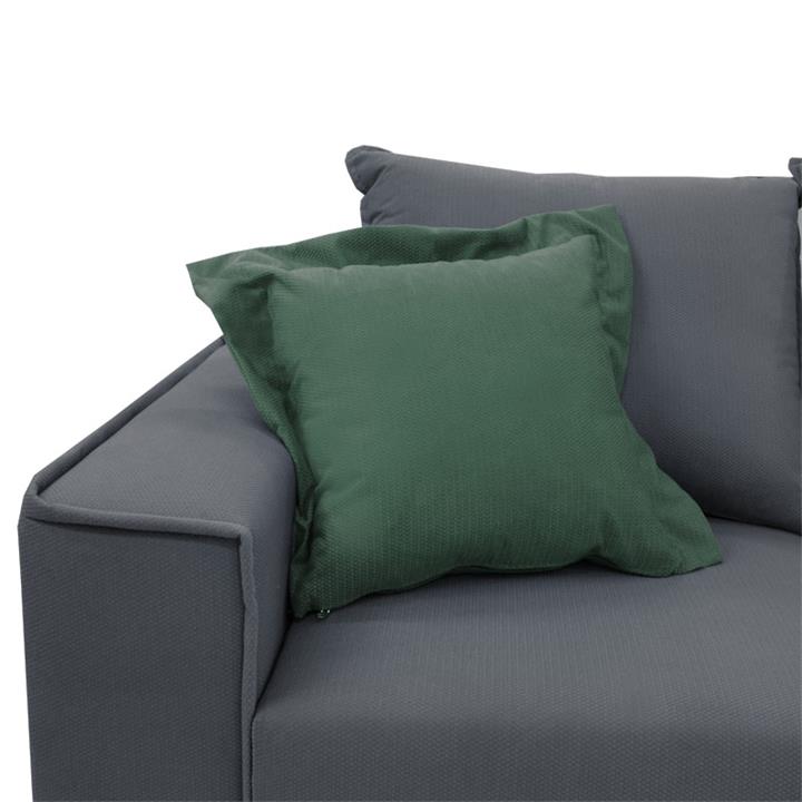 Corner sofa Fabulous pakoworld reversible fabric elephant-ciel 240x165x95cm