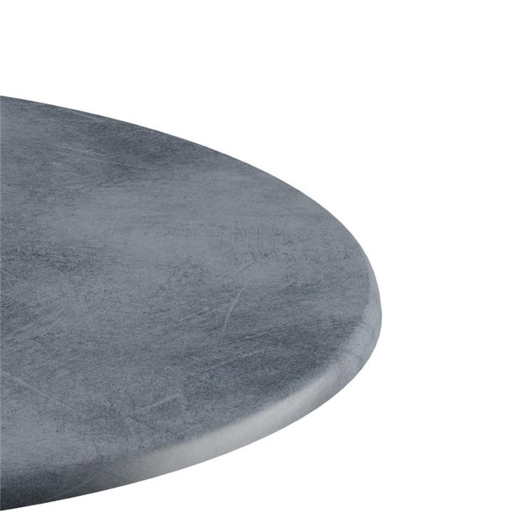Επιφάνεια τραπεζιού PWH-0012 pakoworld Werzalit γκρι cement I Φ70εκ