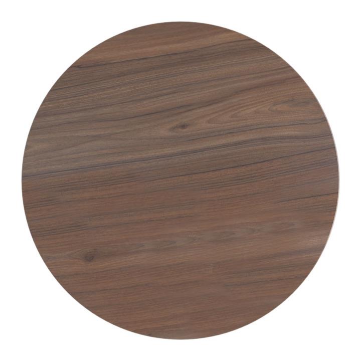 Table surface PWH-0011  pakoworld Werzalit walnut D60cm