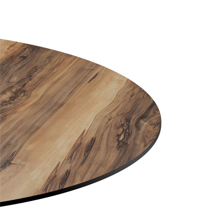 Table surface PWH-0004 pakoworld HPL walnut D69cm