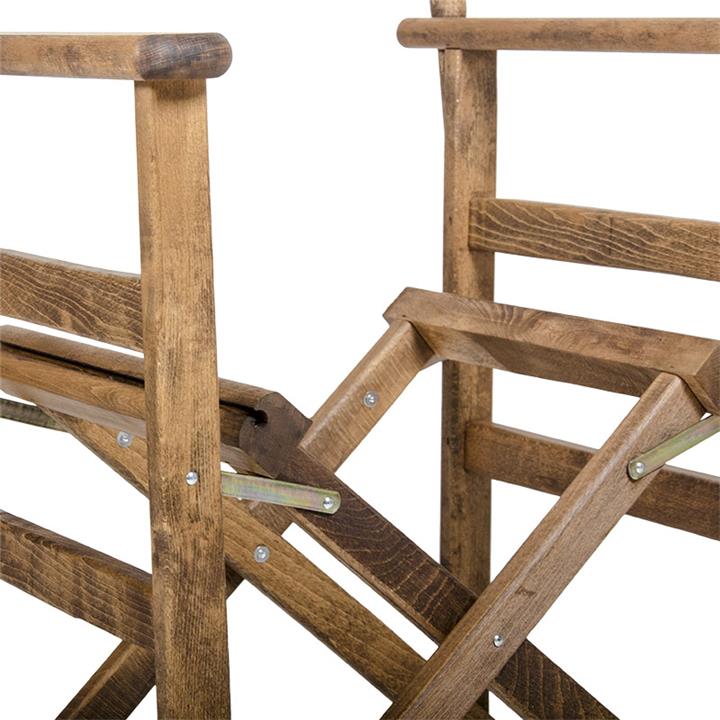 Director's armchair frame Retto pakoworld solid beech walnut