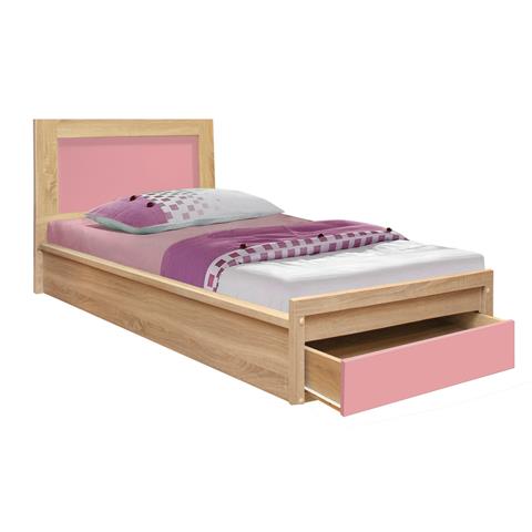 ΚΡΕΒΑΤΙ ΜΕ ΣΥΡΤΑΡΙ PLAYROOM HM330.02 SONAMA-ΡΟΖ 90Χ190εκ.