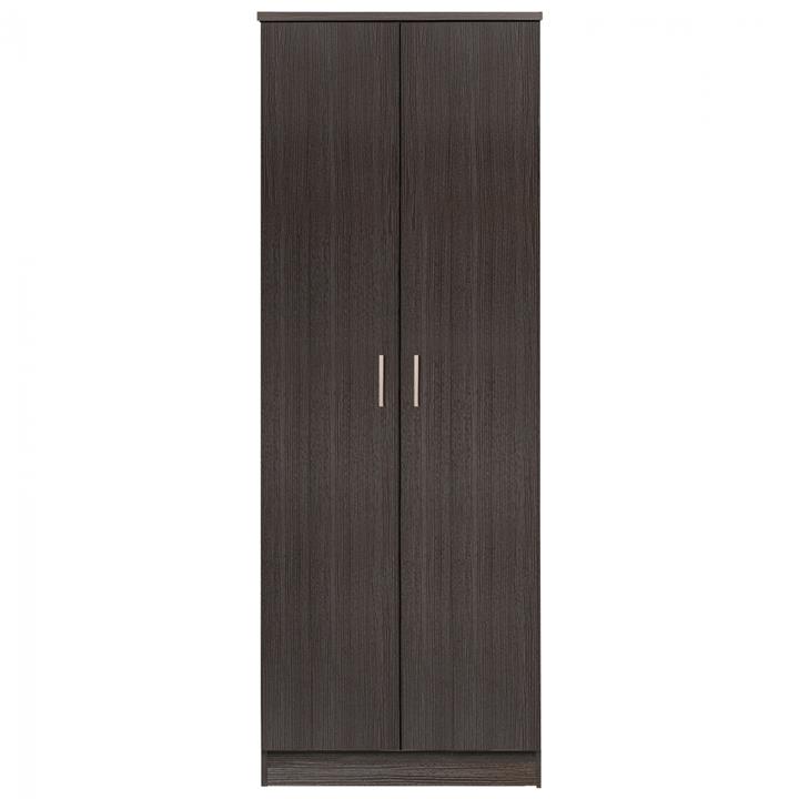 Wardrobe 2 Door with 3 Selves HM337.01 Zebrano 60x42x180