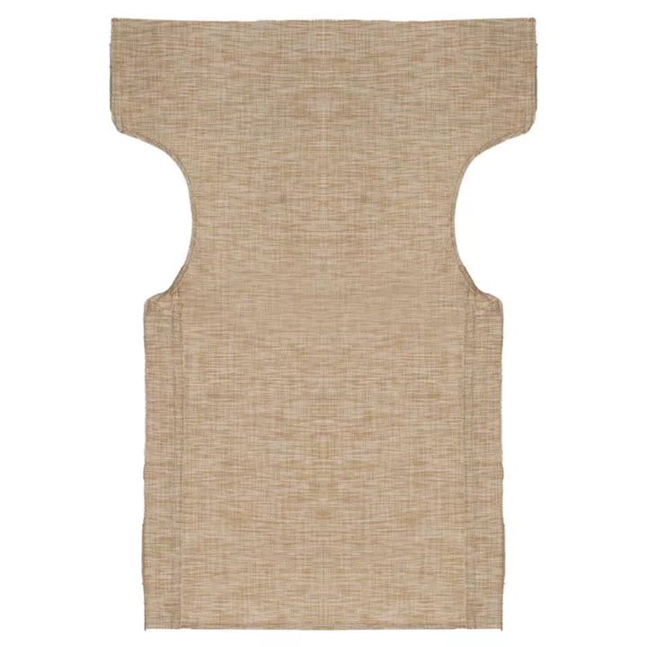 Professional perforated fabric akoworld 2x1 density in ecru-beige color