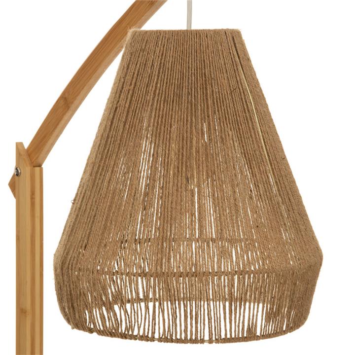 Floor lamp PWL-1211 pakoworld E27 60W bamboo beige 52x30x158cm