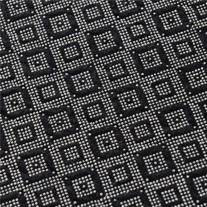 BATH MAT SET BEVERLY HILLS POLO CLUB ΗΜ12123 BLACK ECU 100x60 cm