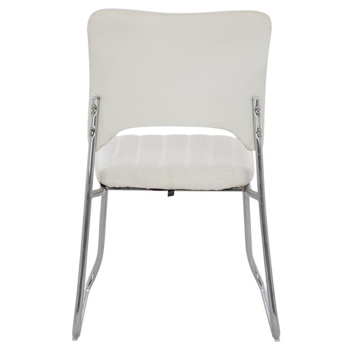 ΚΑΡΕΚΛΑ QUENTI HM1071.02 ΛΕΥΚΗ 52x60x85 εκ.