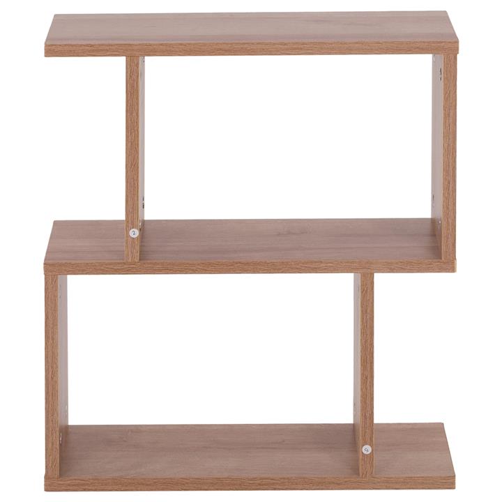 SIDE TABLE AMEER WITH STORAGE SPACES HM8881.11 MELAMINE IN NATURAL COLOR 50x17x56Hcm.