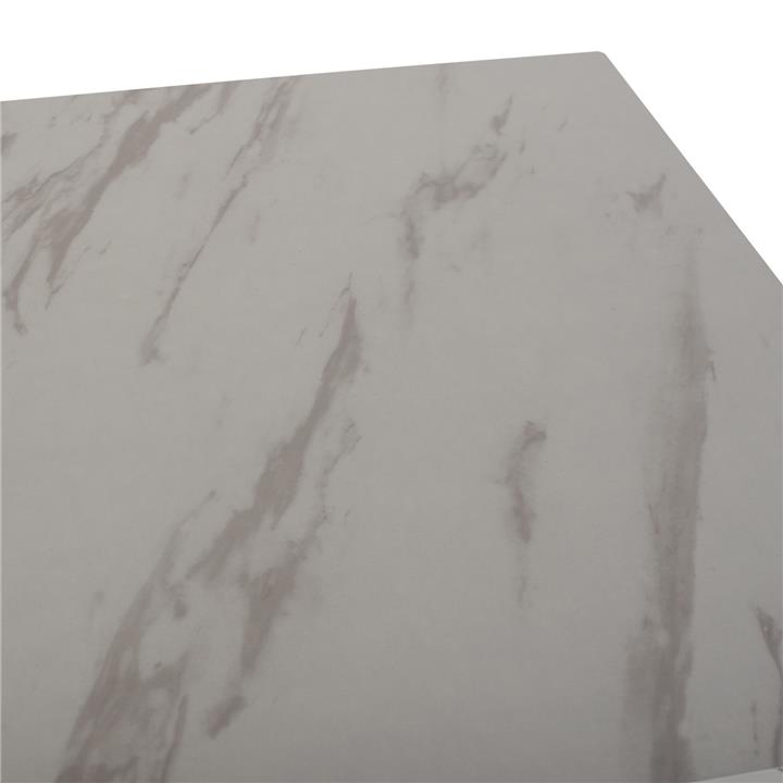 COFFEE TABLE SAFFRON HM8975.12 MELAMINE WHITE MARBLE LOOK 95x55x43Hcm.
