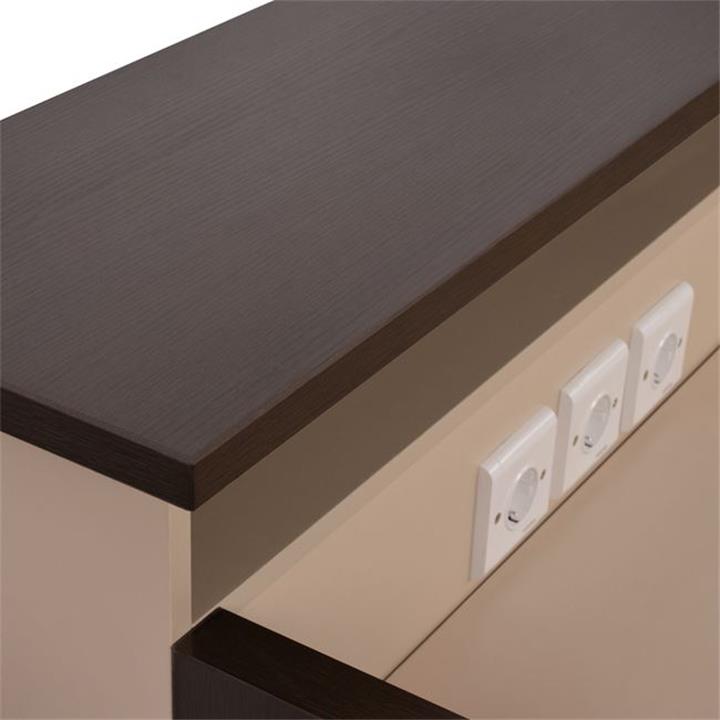 Reception office 240x82 wenge/beige HM2068.01 240x82x105cm