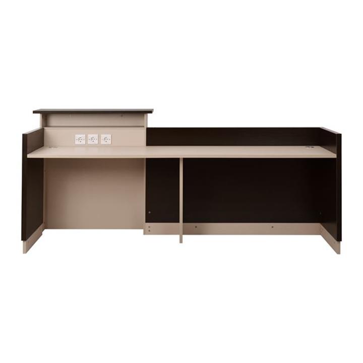 Reception office 240x82 wenge/beige HM2068.01 240x82x105cm