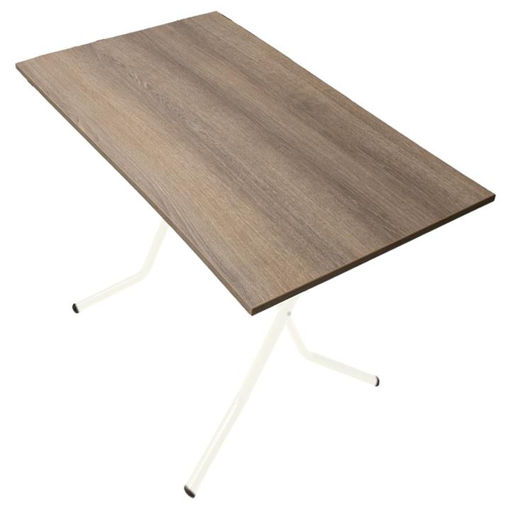Table PWF-0643 pakoworld folding ash-leg ecru 100x60x75cm