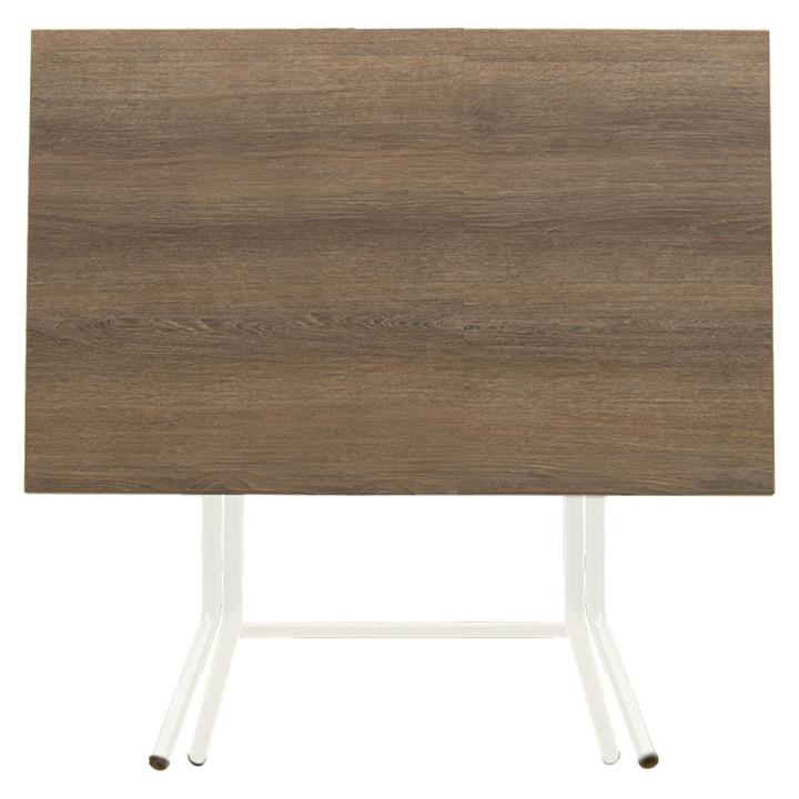 Table PWF-0643 pakoworld folding ash-leg ecru 100x60x75cm