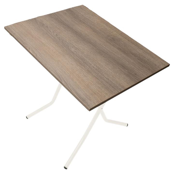 Table PWF-0643 pakoworld folding ash-leg ecru 80x60x75cm