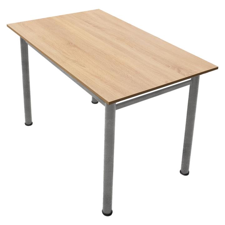 Table PWF-0644 pakoworld folding oak-leg grey forged 100x60x77cm