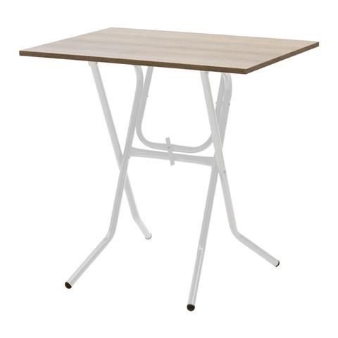 Table Liam pakoworld folding ash-leg brown forged 70x50x75cm