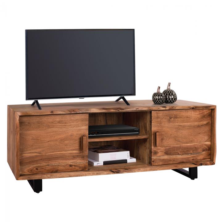 TV Furniture HM8185.11 Nicole from solid acacia wood Natural 160x45x57
