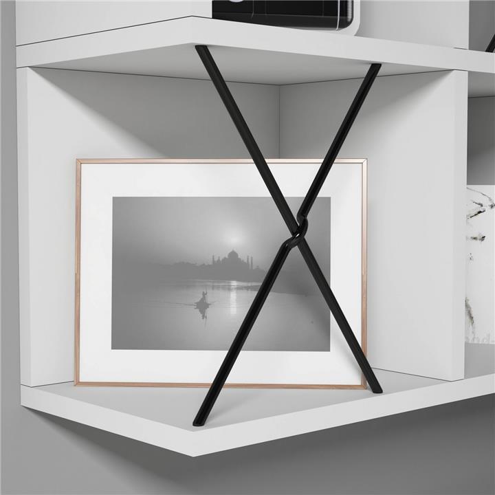 WALL SHELF HM9520.03 MELAMINE IN WHITE COLOR 60x24x60Hcm.