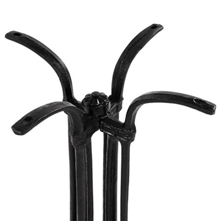 Table base Jewel pakoworld metal four-night black 72cm