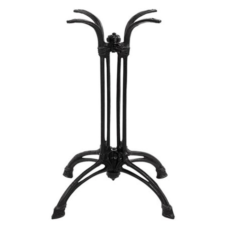 Table base Jewel pakoworld metal four-night black 72cm