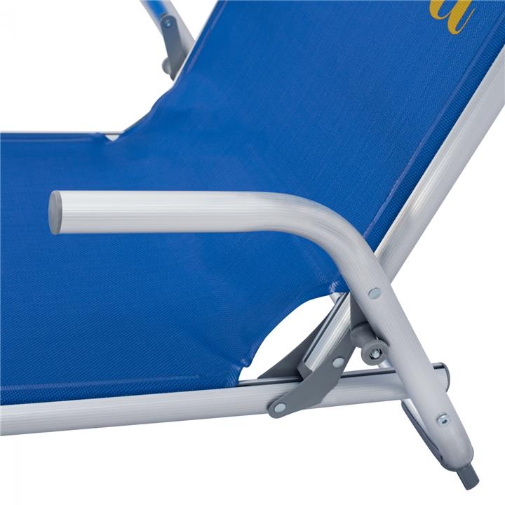 Chair for the beach HM5053.01 Heavy type Blue Aluminum 56x70x66 cm.